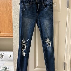 American Eagle dark washed jeans size 2